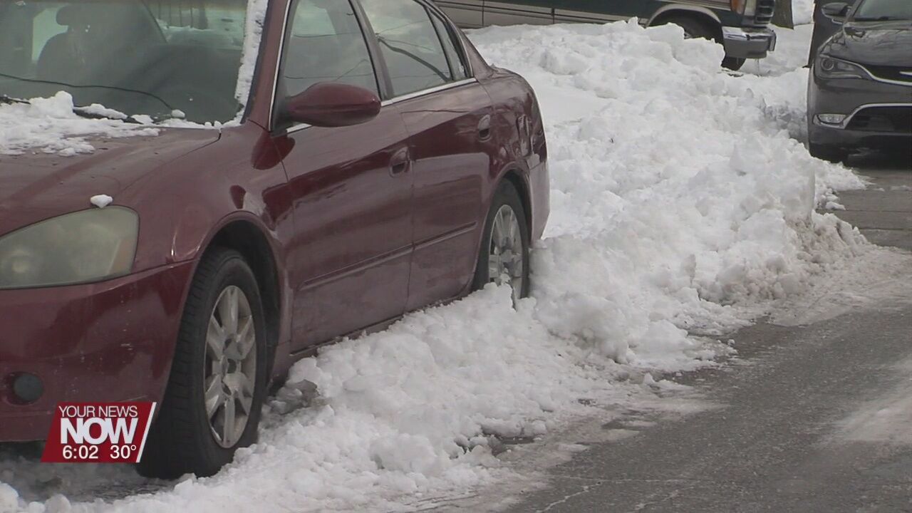 City of Lima says it's time to move those vehicles that are causing headaches for plows to clean side streets